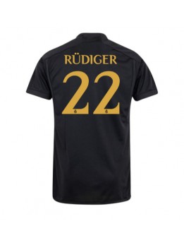 Real Madrid Antonio Rudiger #22 Replika Tredje Kläder 2023-24 Kortärmad